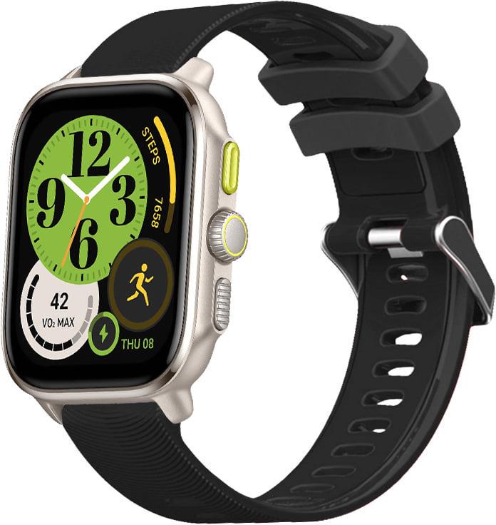 Ремінець Bend для Amazfit Cheetah Square Black (38513-2B)