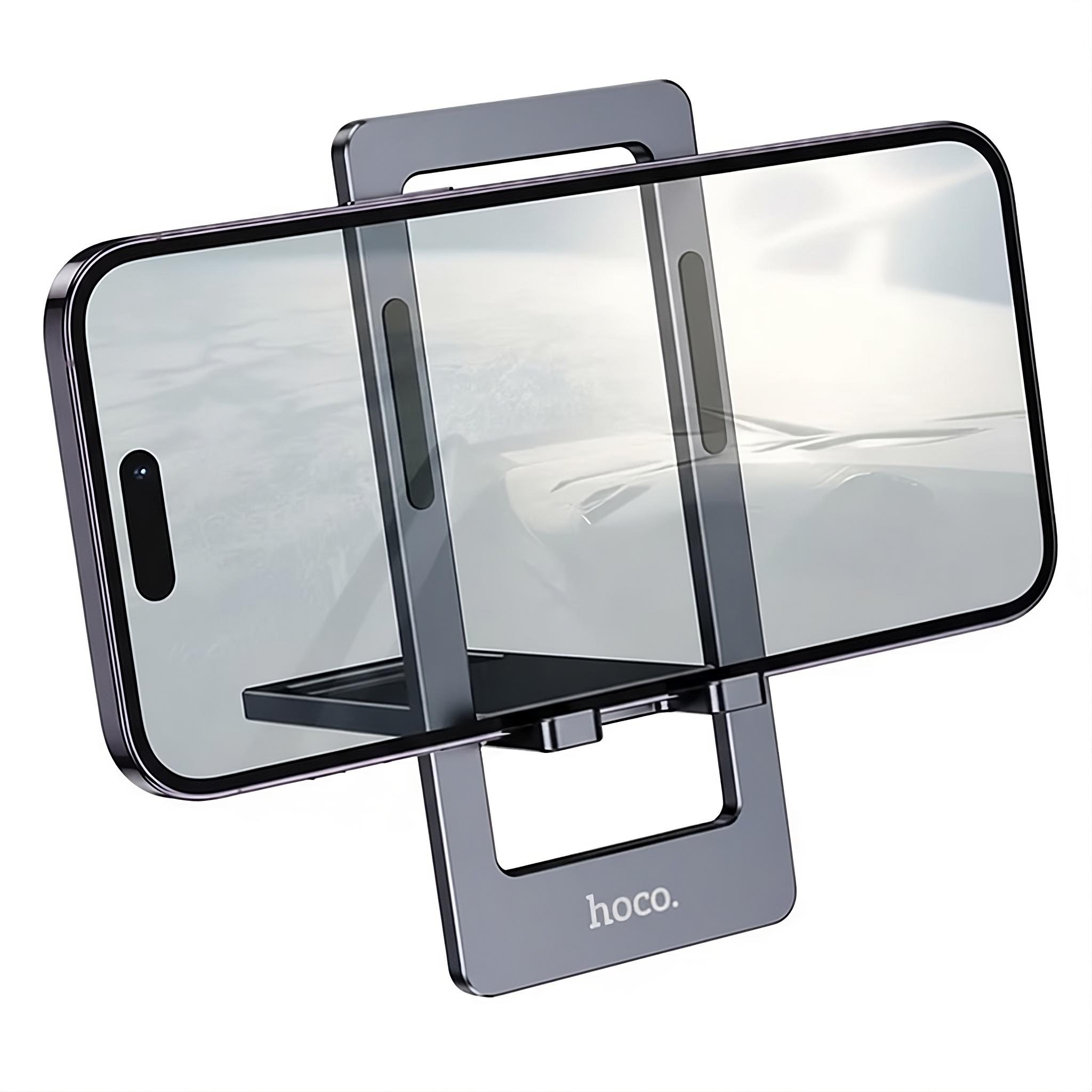 Подставка для смартфона Hoco HD11 регулируемый угол алюминиевый сплав Серый (30827570) - фото 4