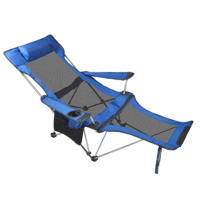 Розкладне крісло туристичне шезлонг SW233 Blue