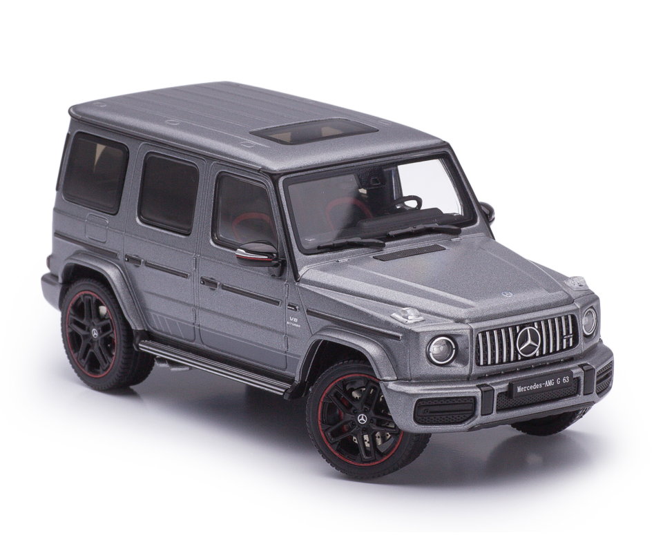 Модель автомобиля Almost Real 1:43 Mercedes-Benz AMG G63/W463 V8 Biturbo Platinum Magno Grey (ALM420801)