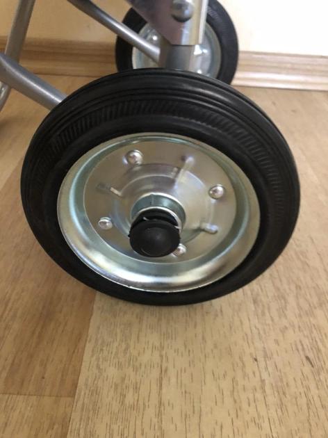 Господарська сумка-тачка Кравчучка на колесах до 50 кг Сірий (22936574) - фото 7 Господарська сумка-тачка Кравчучка на колесах до 50 кг Сірий (22936574) - фото 7