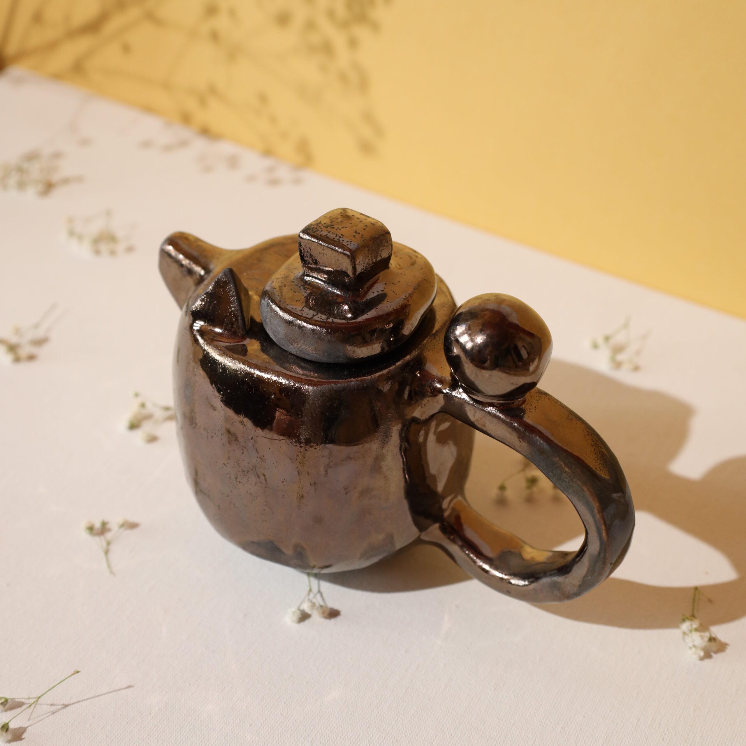 Набор для чайной церемонии Золотой путь ручной работы (TS-09) - фото 3 Набор для чайной церемонии Золотой путь ручной работы (TS-09) - фото 3