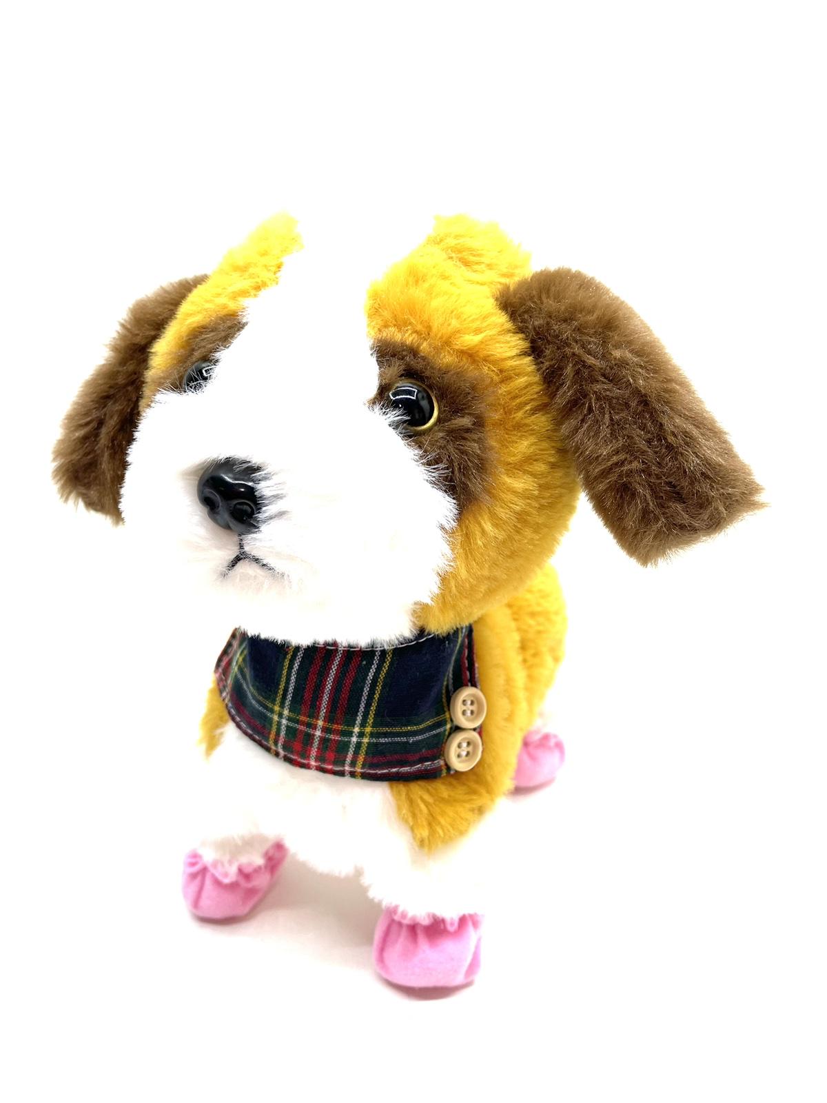 Собачка интерактивная Bambi Вид 1 на д/у ходит/лает/машет хвостиком поводок с кнопкой (933-67E )