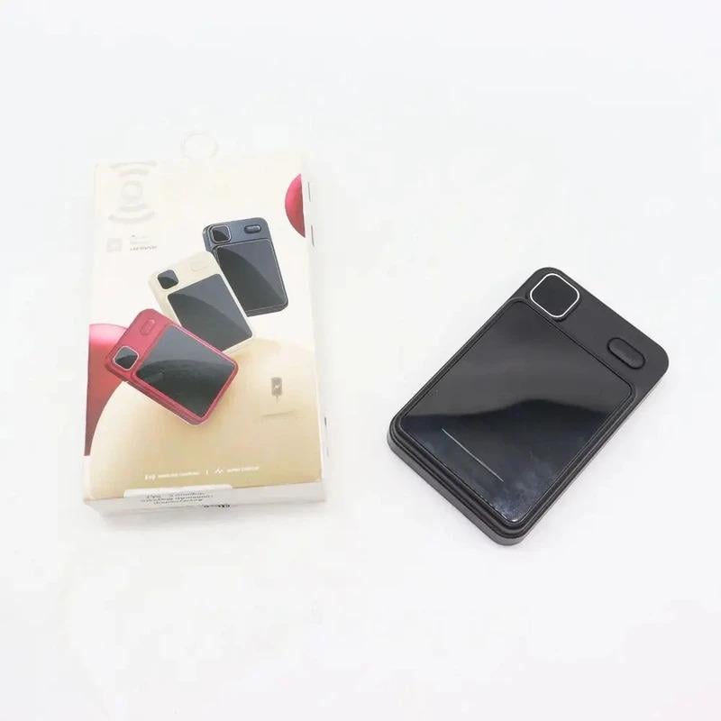 Повербанк 10000 mAh MagSafe беспроводнойЧ ерный (234575398_633) - фото 6