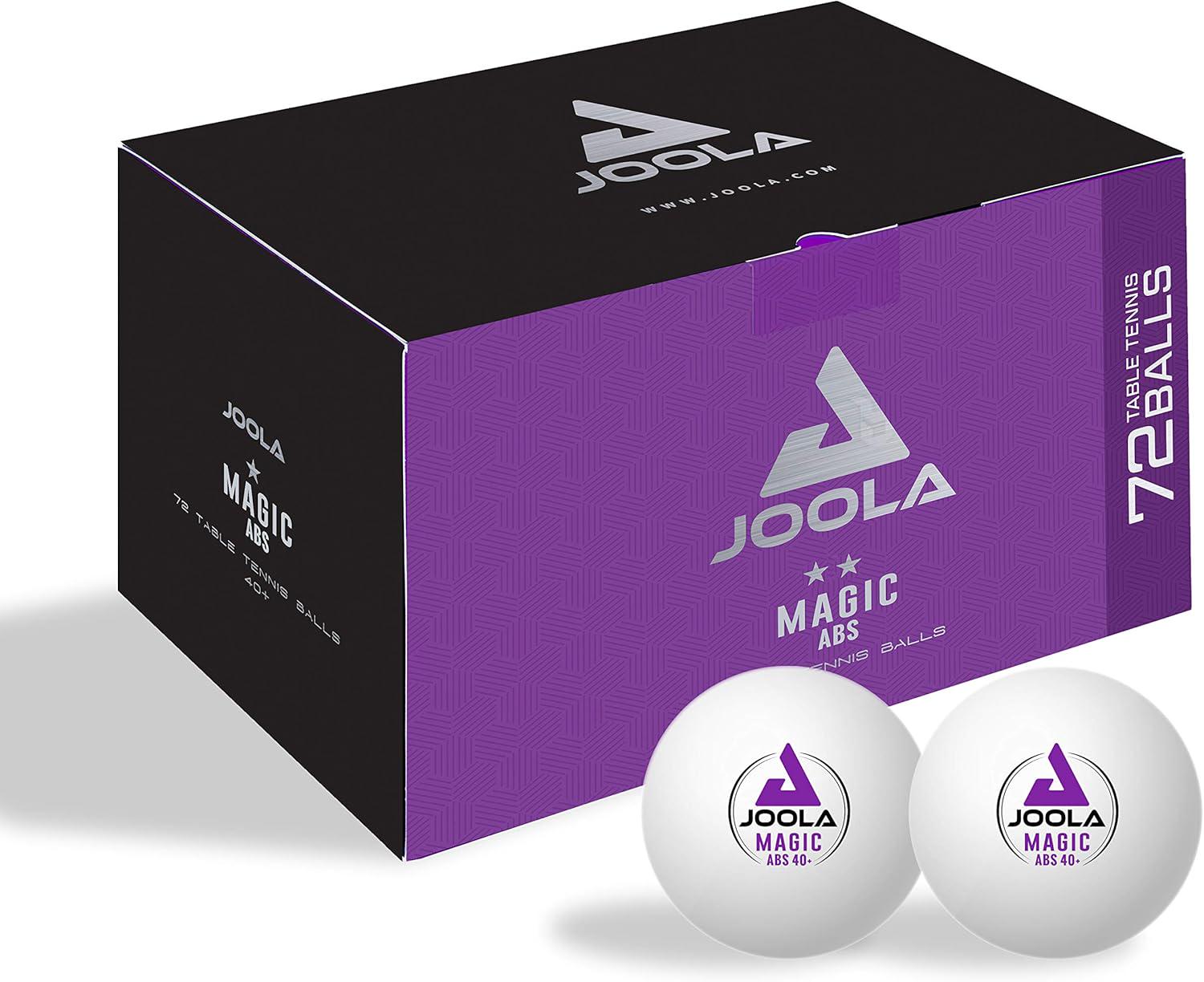 М'ячі для настільного тенісу Joola Magic ABS 40+ White 72 шт. (44216) - фото 2