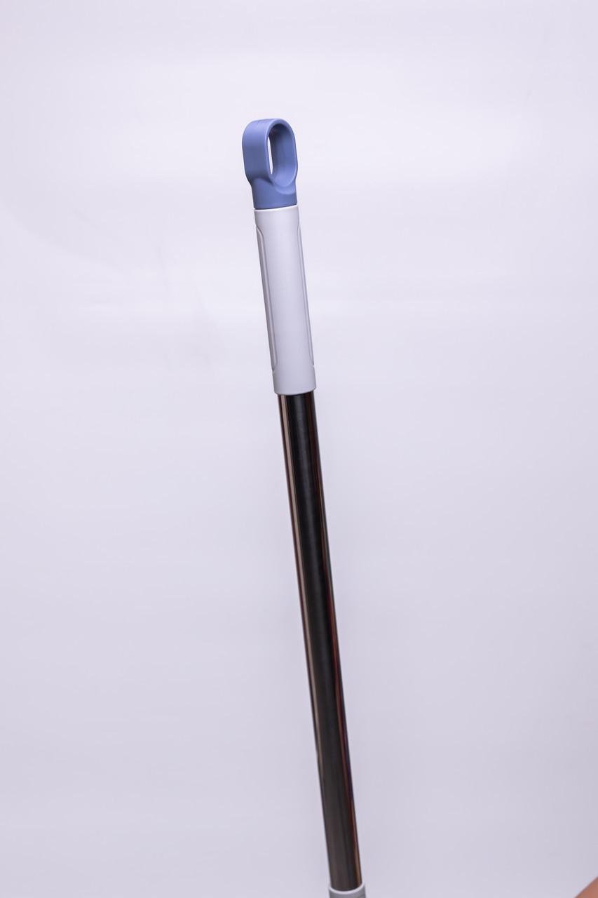 Швабра с металлической ручкой и сменной плоской насадкой для плитки/ламината линолеума (A-035254) - фото 4 Швабра с металлической ручкой и сменной плоской насадкой для плитки/ламината линолеума (A-035254) - фото 4