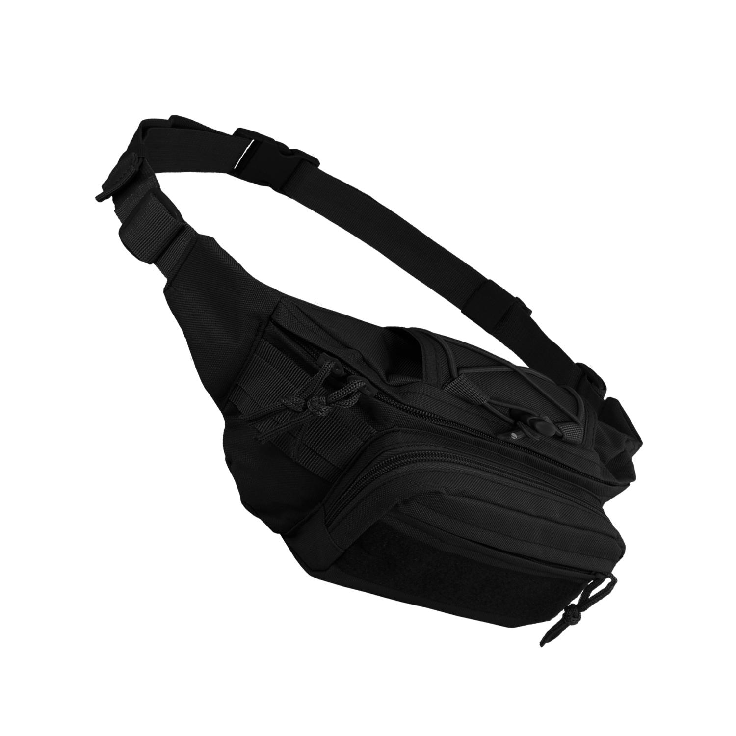 Сумка на пояс Camo Military Gear Kangoo 3 л Чорний (541446)