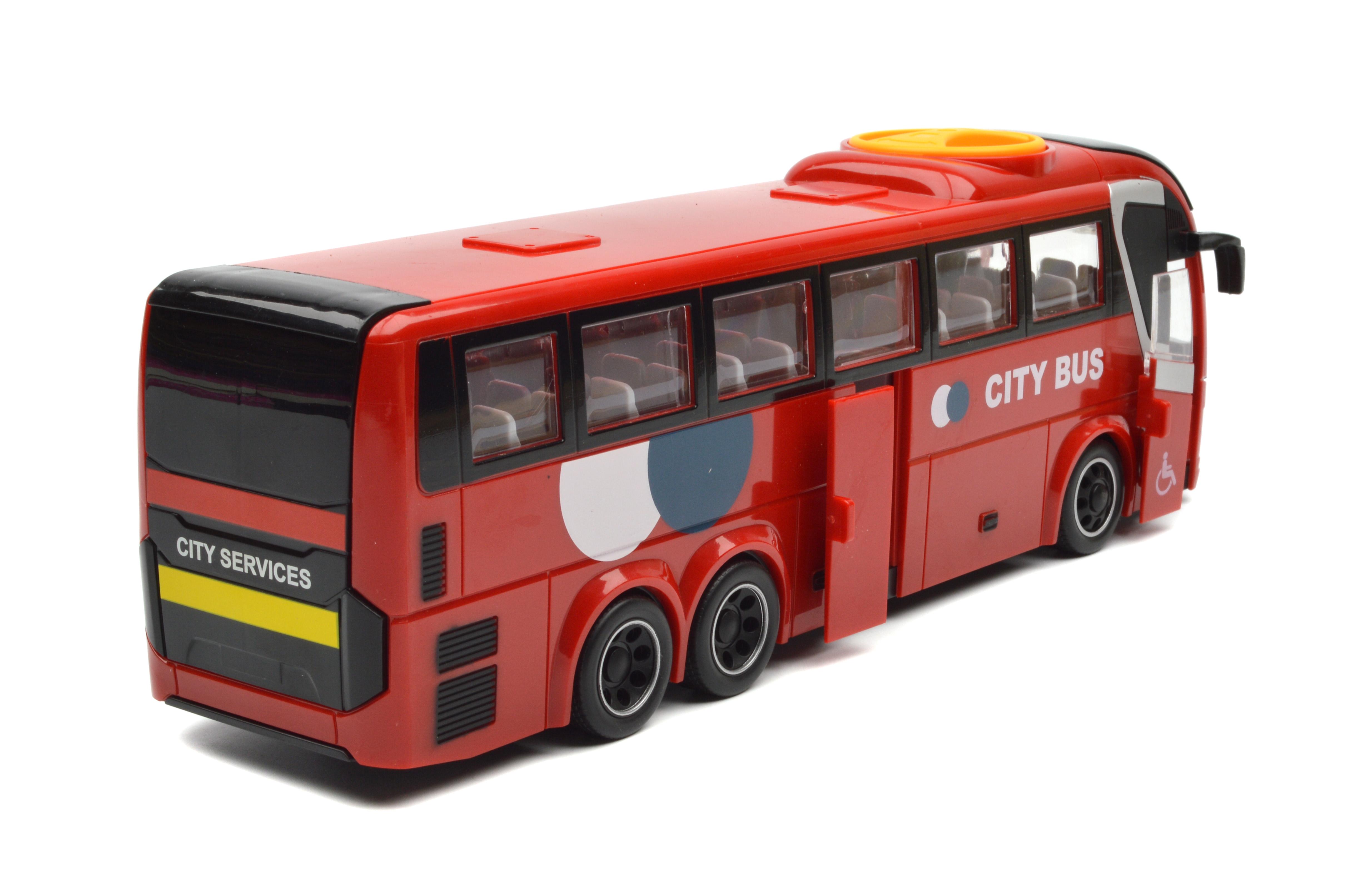 Автобус туристический инерция/свет/звук (WY1107B) - фото 4