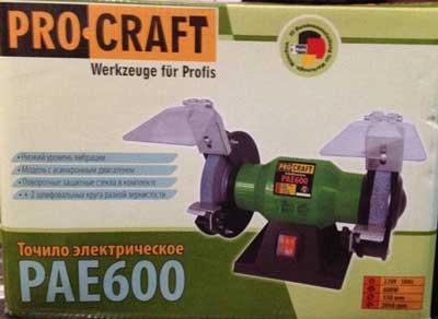 Точило ProCraft PAE-150/600 диск 150 мм - фото 6