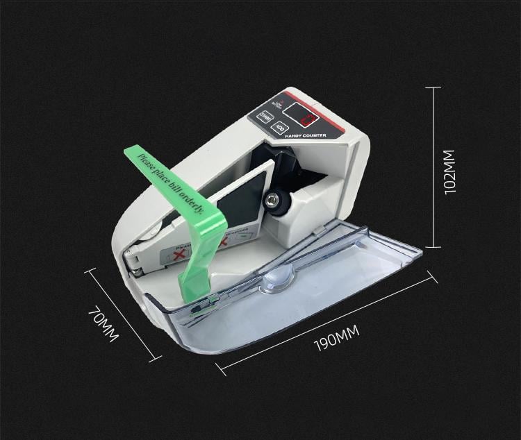 Лічильник банкнот V30 портативний від батарей та мережі з кобурою (HC-V30) - фото 8 Лічильник банкнот V30 портативний від батарей та мережі з кобурою (HC-V30) - фото 8