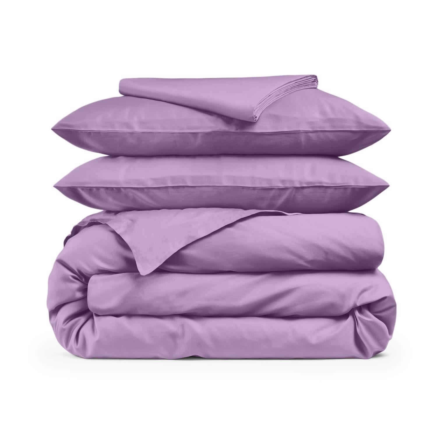 Постельное белье евро Cosas Lavender сатин 200х220 см (4822052166659)