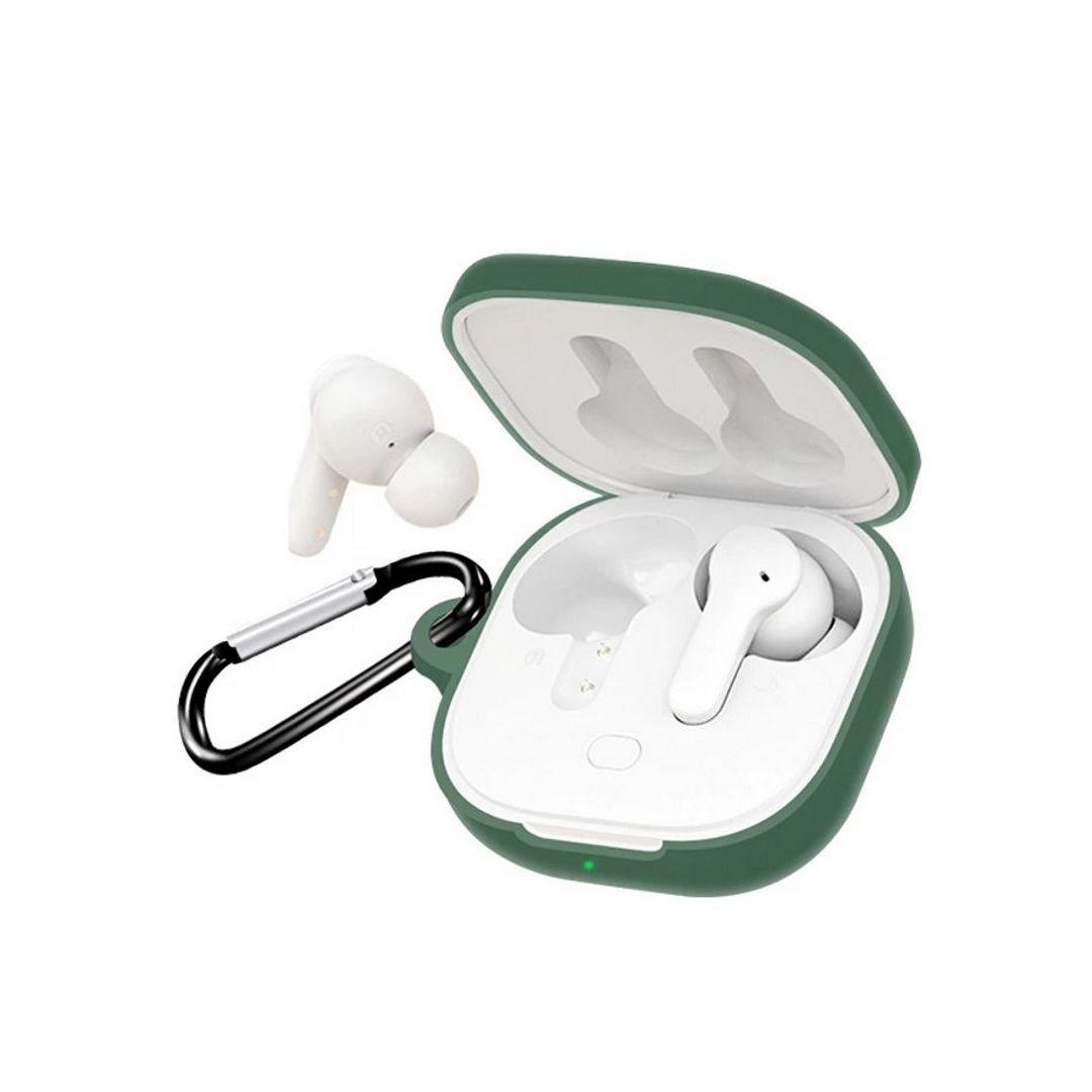 Чохол-накладка для Xiaomi QCY T13 DK Silicone Candy Friendly Green