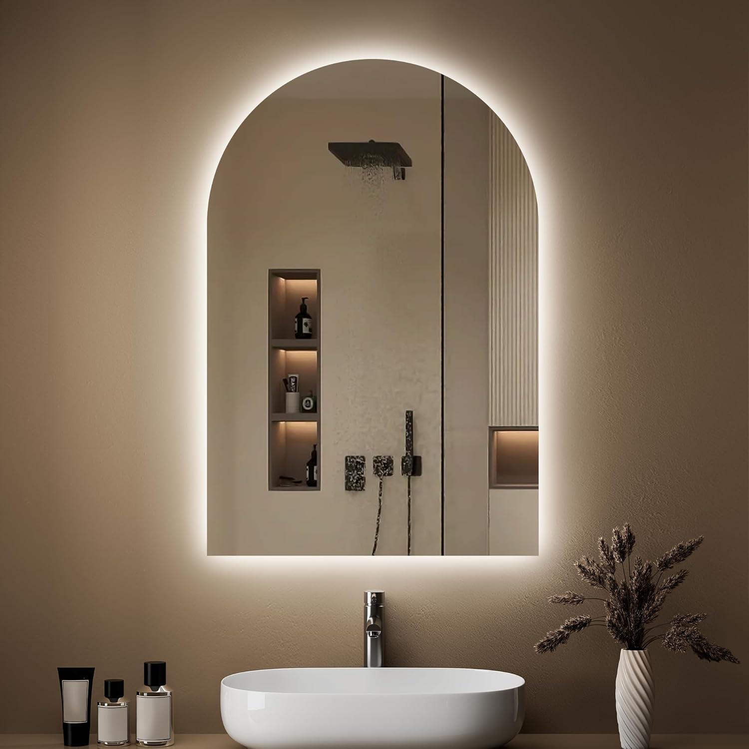 Дзеркало прямокутне Turister Arena з фоновою LED підсвіткою 1200х700 мм (ZPAB_127)