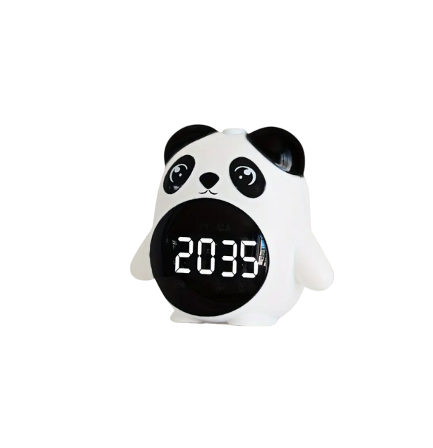 Будильник цифровой в форме панды USB 1200MAh Будильник цифровой в форме панды USB 1200MAh