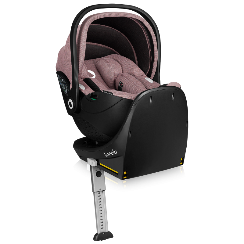 База з автокріслом Lionelo MOXIE I-size set Mauve Pink - фото 2 База з автокріслом Lionelo MOXIE I-size set Mauve Pink - фото 2