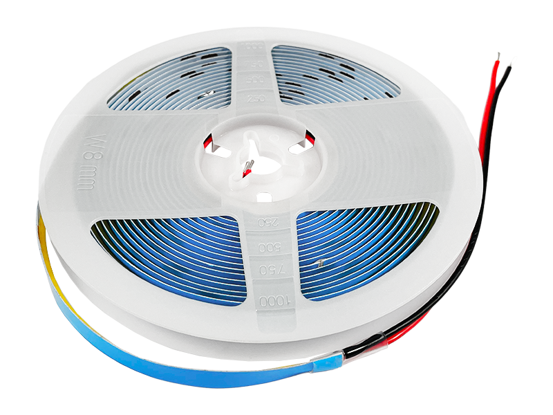 Светодиодная лента 1 м COB 320 LED 24В 10Вт/м 960Lm IP20 нейтральный белый