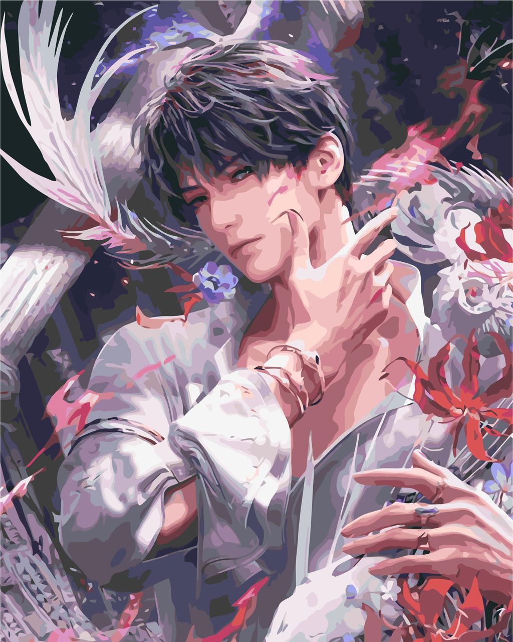 Картина по номерам Оригами Магия взгляда - Love and Deepspace 40х50 см Картина по номерам Оригами Магия взгляда - Love and Deepspace 40х50 см