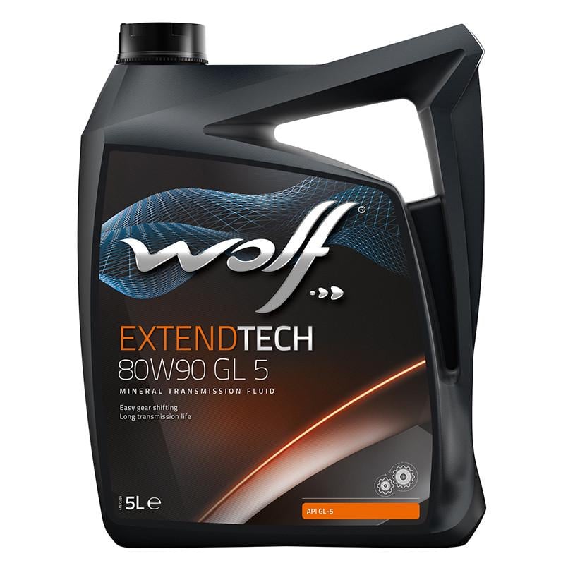 Трансмиссионное масло WOLF EXTENDTECH 80W90 GL 5 5 л