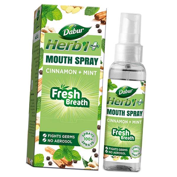 Спрей для ротової порожнини Dabur Herbal Mouthspray 10 мл (43634085)