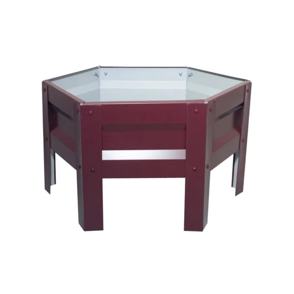 Клумба квітник SIMBUD Палісадник RAL3005 60 см Бордо (68657456) - фото 1