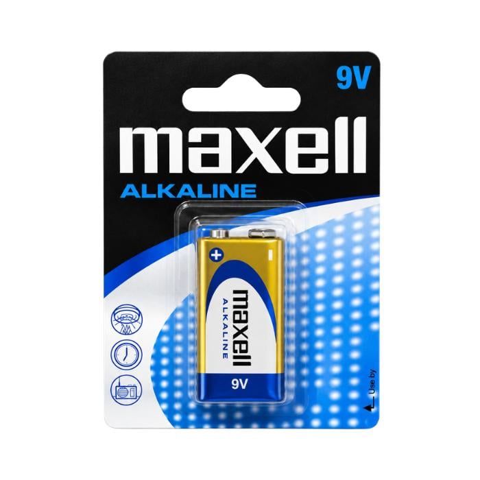Батарейки Maxell Крона 9V 10 шт. (7647)