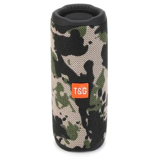 Портативная колонка T&G 365 1200 mAh с ремешком Camouflage