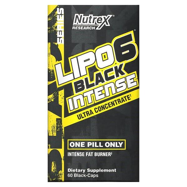 ᐉ Жиросжигатель Nutrex Lipo-6 Black Intense 60 кап. (1230)