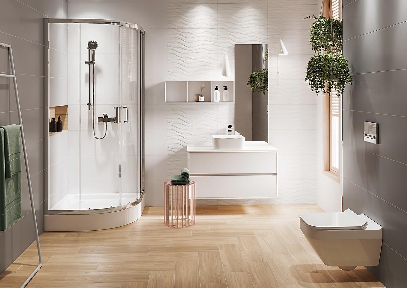 Душова кабіна Cersanit Zip S154-001 80x80x190 см Хром (176367) - фото 3 Душова кабіна Cersanit Zip S154-001 80x80x190 см Хром (176367) - фото 3