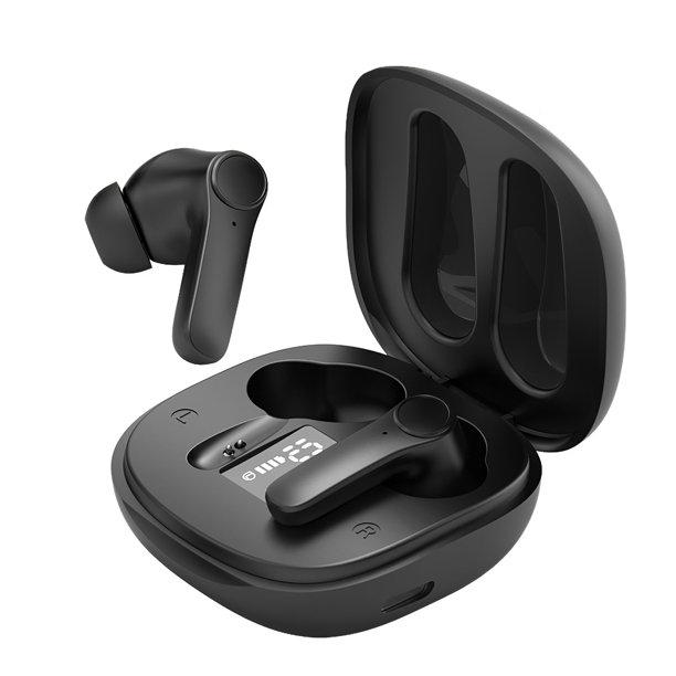Наушники bluetooth B11 HiFi с шумоподавлением и зарядным кейсом Черный