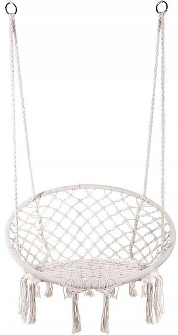 Кресло-гамак подвесное бразильское Bonro B-092 120 кг Бежевый - фото 11