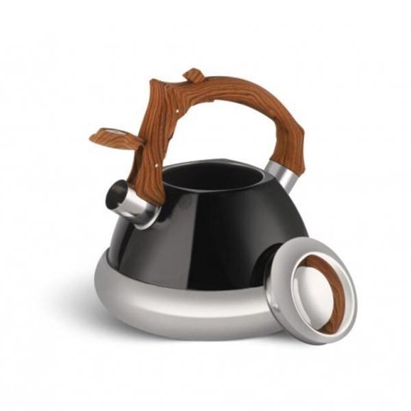 Чайник Edenberg EB-8823 из нержавеющей стали для индукционной плиты 3 л Черный (2530556557) - фото 3 Чайник Edenberg EB-8823 из нержавеющей стали для индукционной плиты 3 л Черный (2530556557) - фото 3