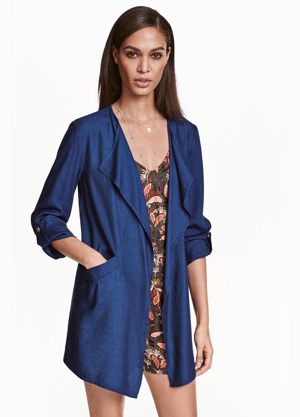 Кардиган женский H&M р. 40 Синий (368152b42)