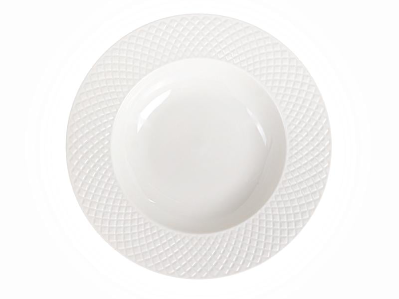 Тарелка суповая Lefard Brilliant 949-002-6 фарфоровая 21 см Тарелка суповая Lefard Brilliant 949-002-6 фарфоровая 21 см