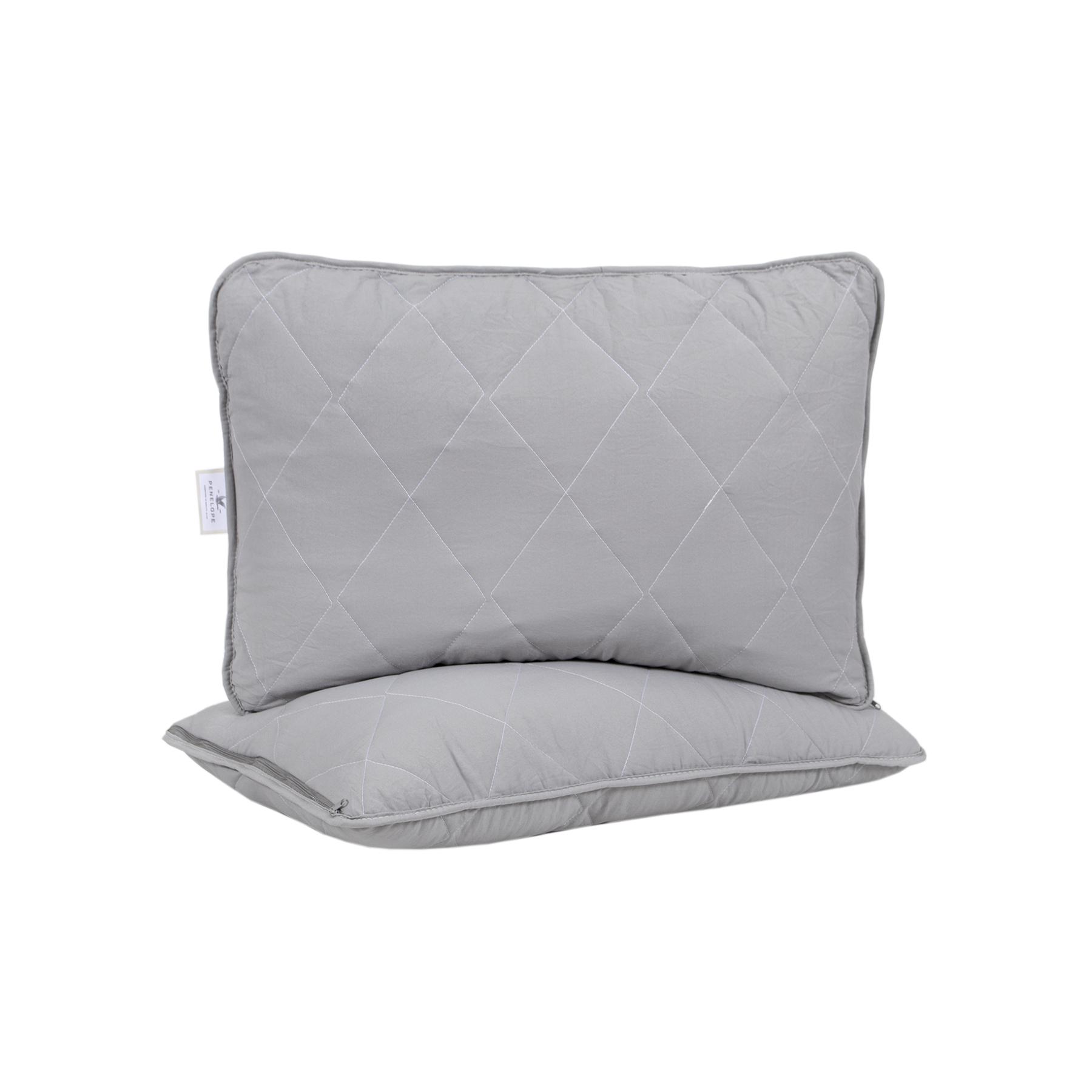 Ковдра з подушками Penelope Colors in Comfort євро Сірий (svt-2000022343480) - фото 3 Ковдра з подушками Penelope Colors in Comfort євро Сірий (svt-2000022343480) - фото 3