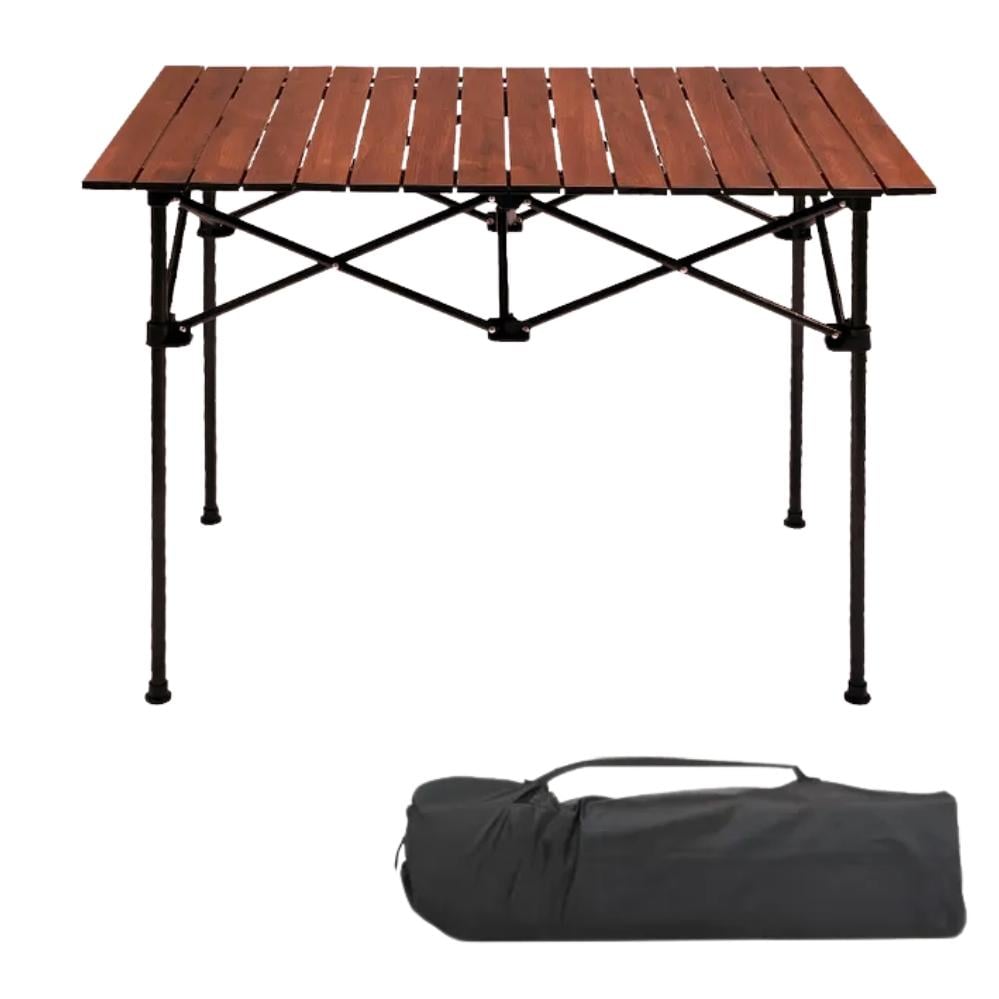 Туристичний стіл складаний дерев'яний 94х55х49 см (120.1763) Туристичний стіл складаний дерев'яний 94х55х49 см (120.1763)