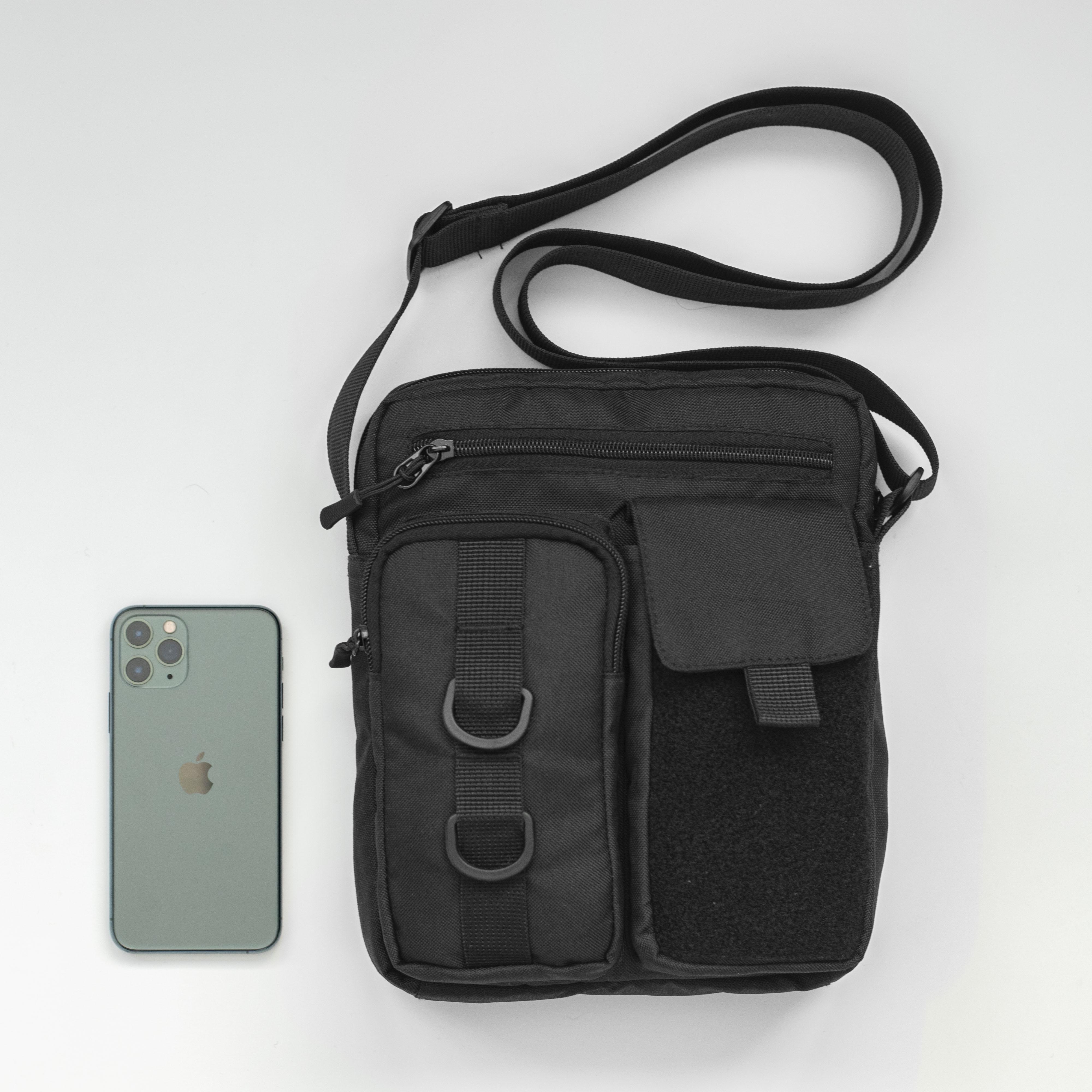 Сумка тактична через плече Patriot тканинна з Oxford 1000D 24х20х8 см Black (33664580) Сумка тактична через плече Patriot тканинна з Oxford 1000D 24х20х8 см Black (33664580)