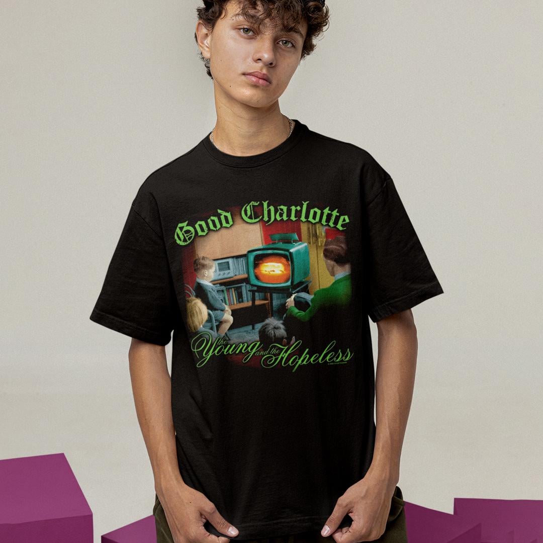 Футболка унисекс Good Charlotte The Young And The Hopeless 2002 2XL Черный (32697488) Футболка унисекс Good Charlotte The Young And The Hopeless 2002 2XL Черный (32697488)