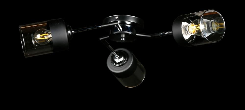 Люстра с плафонами Ray LGH60021/3A BK+CR (IR006221)