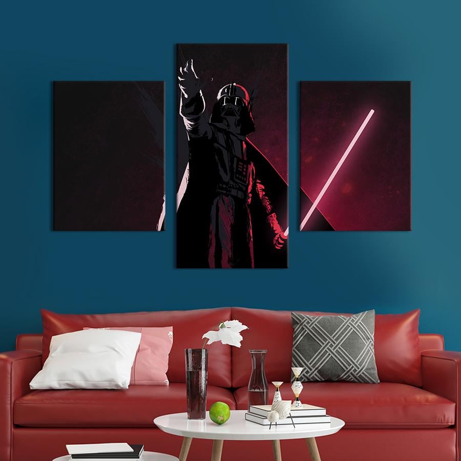 Картина для интерьера Darth Vader 66x40 см (671-32)