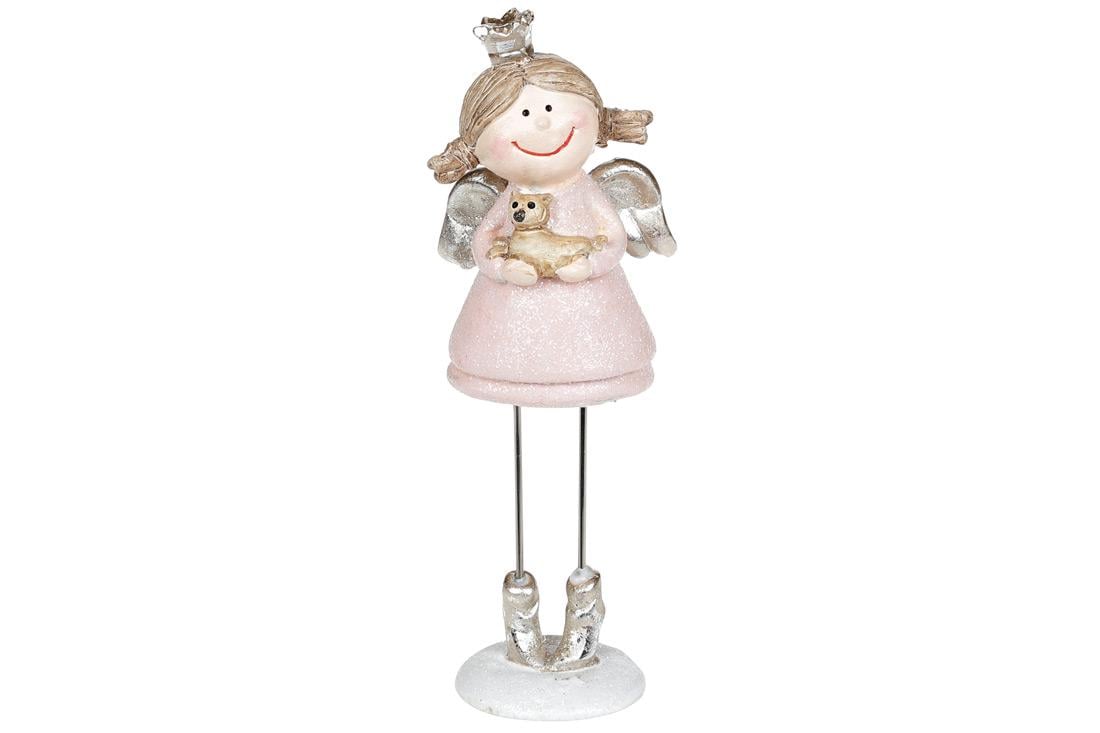 Декоративная статуэтка BonaDi Ангел с лисичкой (711-399)