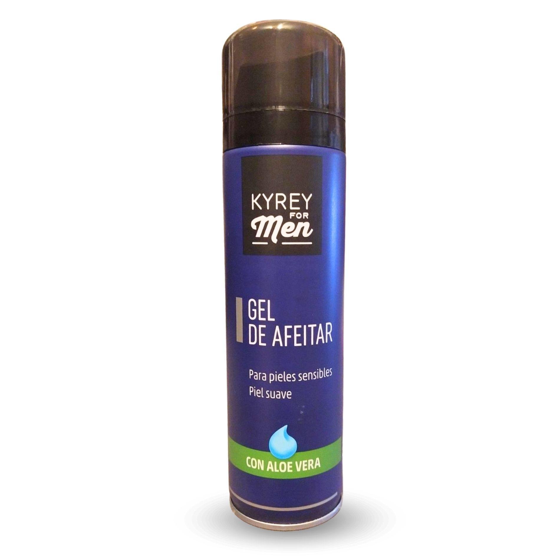 Гель для бритья Kyrey for men для чувствительной кожи с алоэ вера 200 мл
