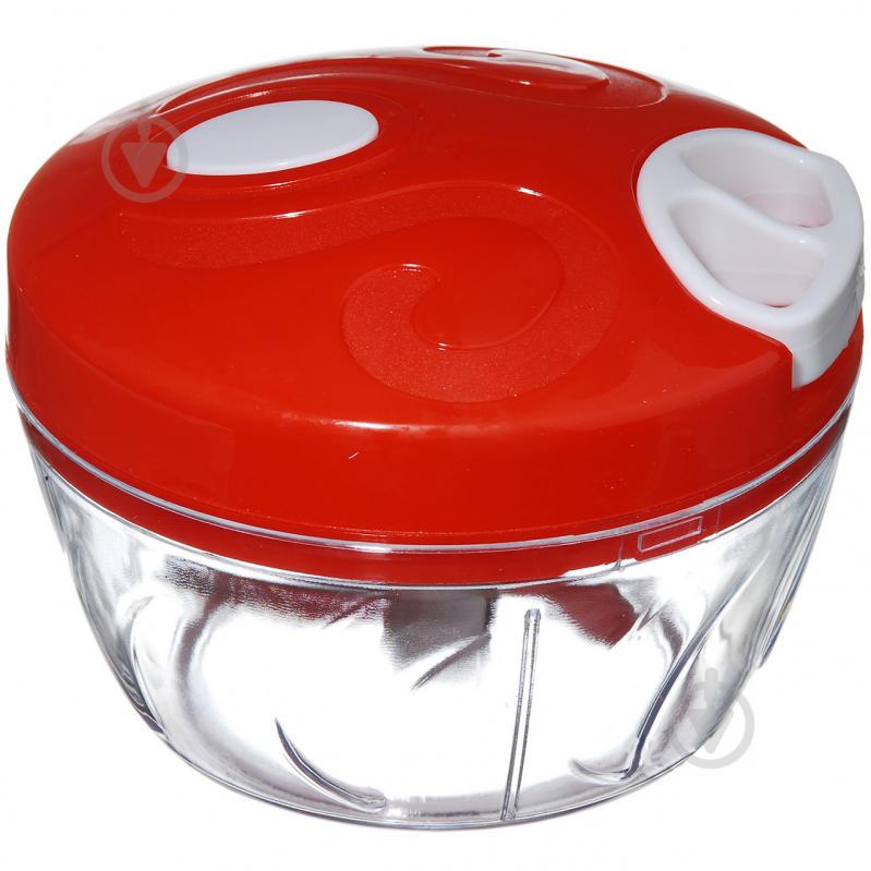Універсальний подрібнювач овочів Speedy Chopper 300 мл Червоний (hub_np2_0353)