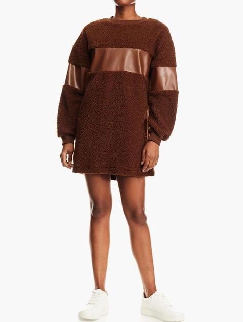 Платье Missguided WXDD931162 р. 36 Коричневый