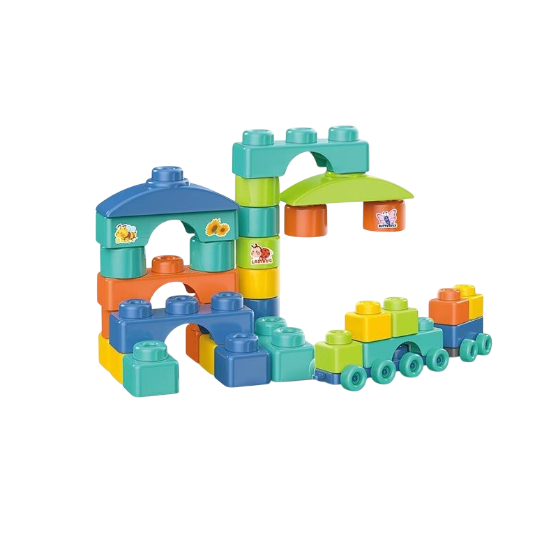 Конструктор детский 63 детали большой Multicolor (164401)