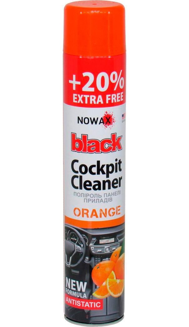 Полироль пластика Nowax Cockpit Cleaner Orange 750 мл (NX00703)