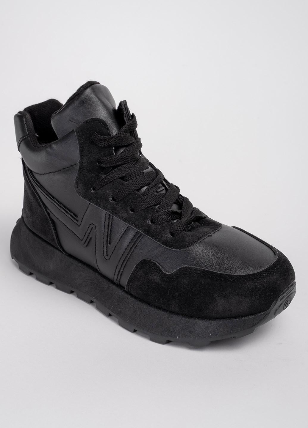 Кроссовки высокие женские р. 37 Черный (341751_37)