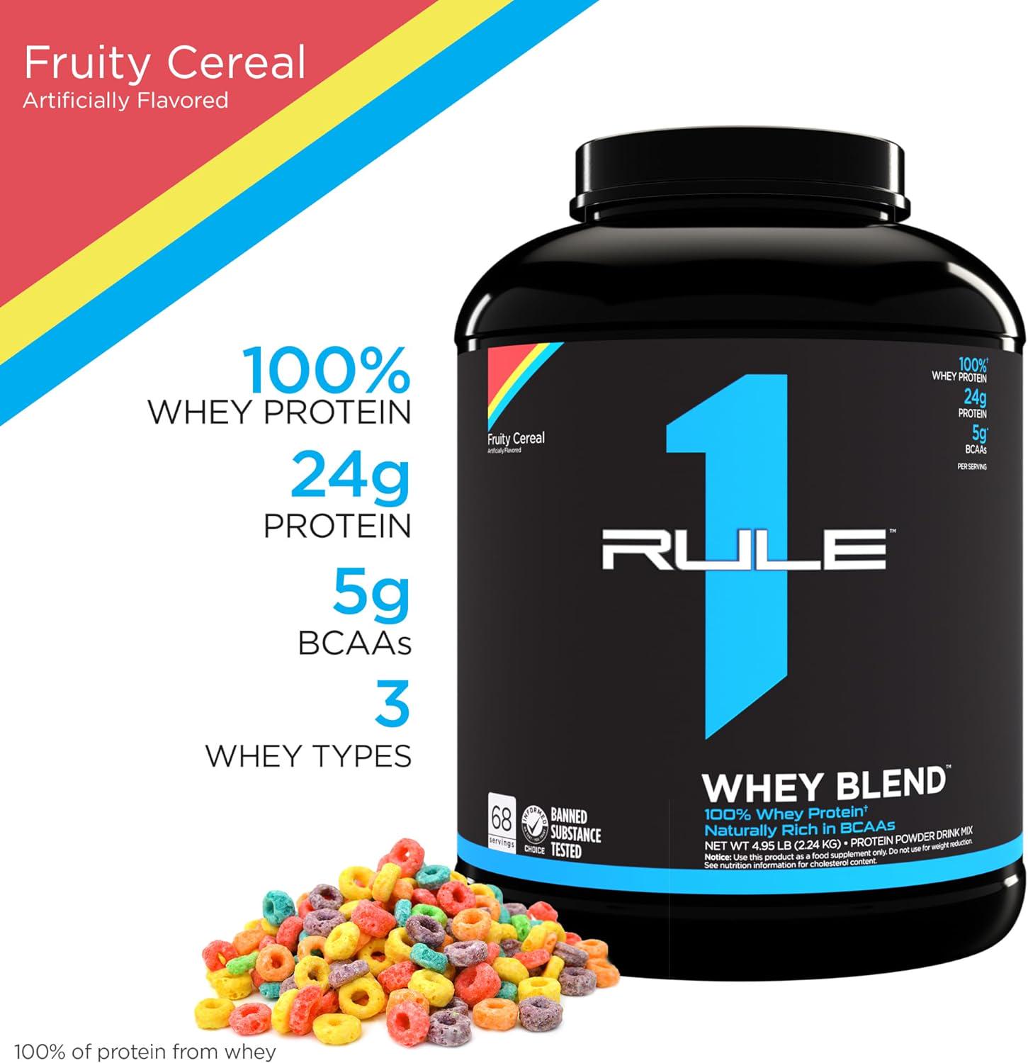 Протеїн Rule One Whey Blend Fruity Cereal 2,27 кг - фото 3