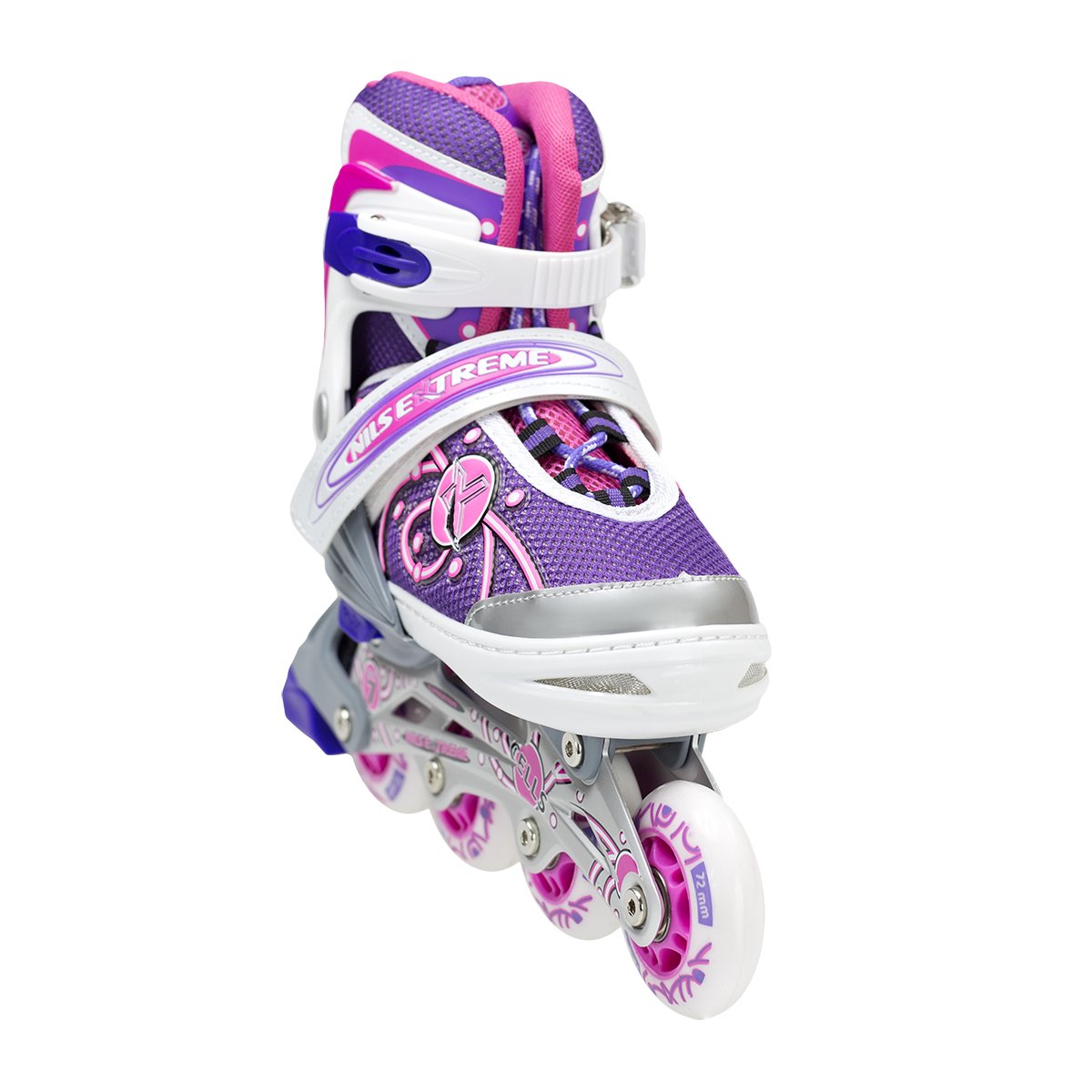 Роликові ковзани Nils Extreme NA1152A р. 39-42 Pink - фото 3