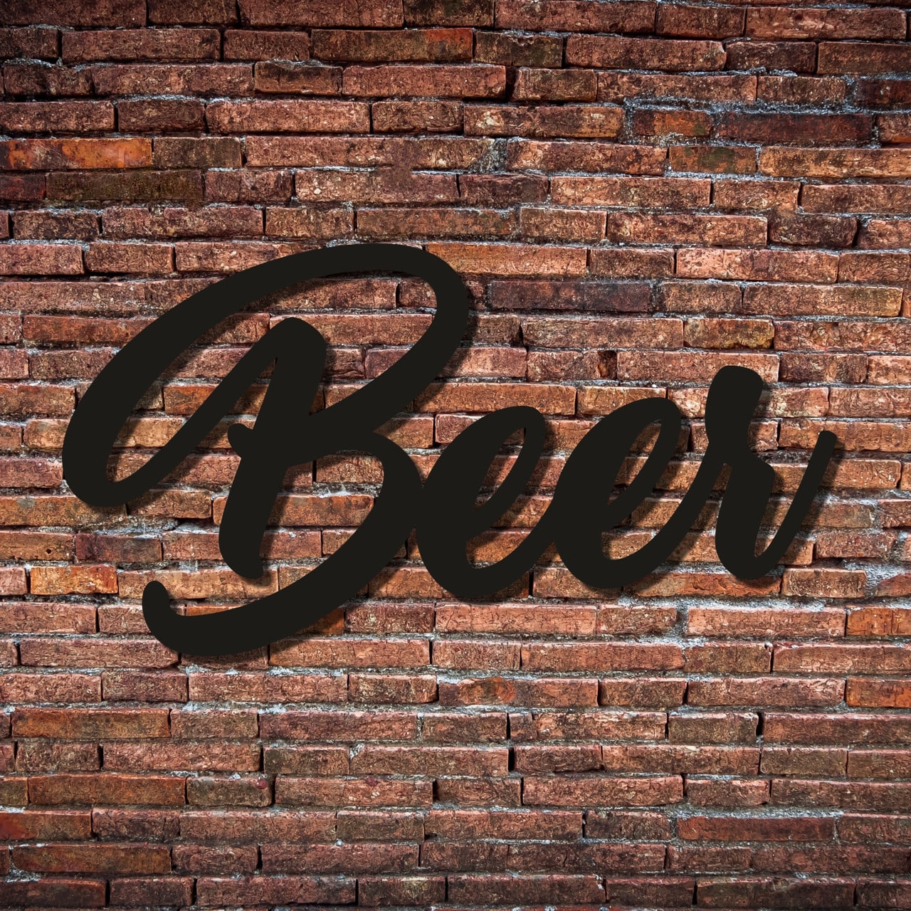 Декор настенный "Beer" деревянный