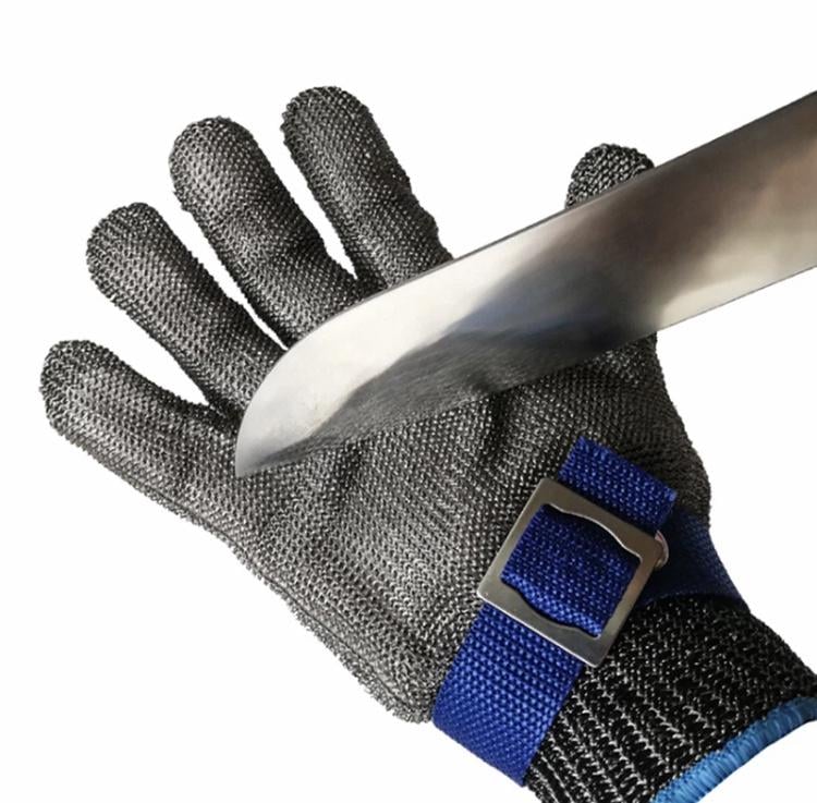 Перчатка кольчужная Anticut glove с нержавеющей стали - фото 2 Перчатка кольчужная Anticut glove с нержавеющей стали - фото 2